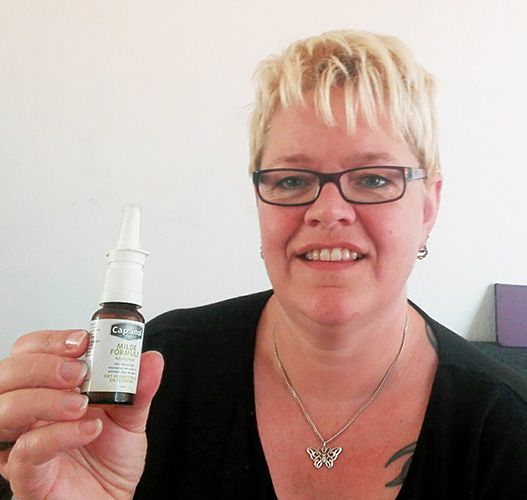 Door een neusverkoudheid verslaafd aan xylometazoline