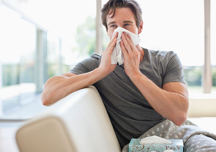 Verkouden door airco